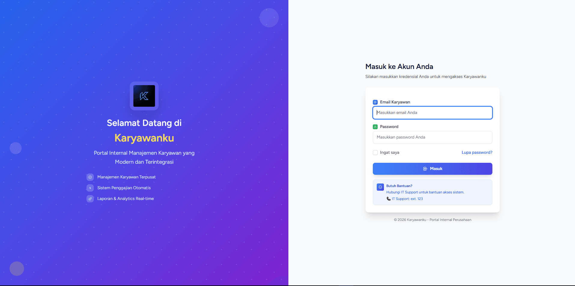 Internal Management System