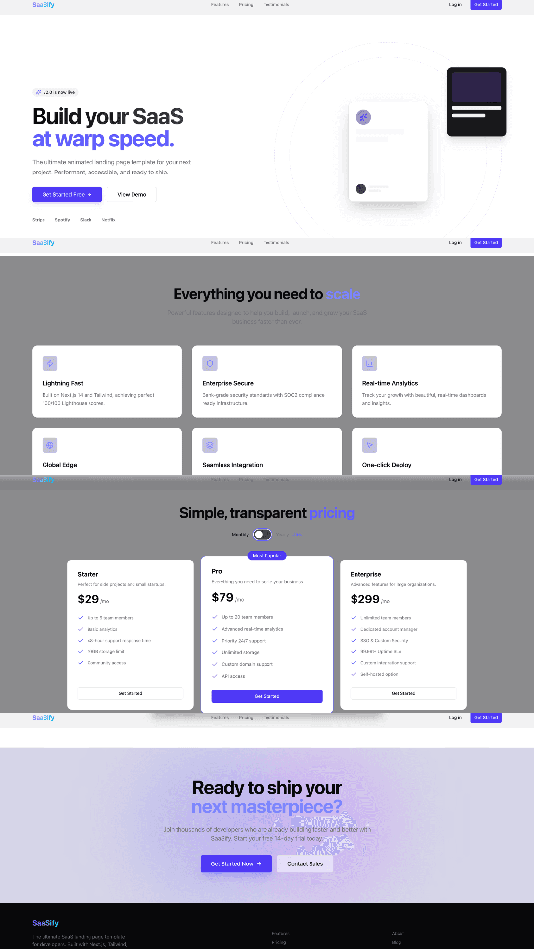 Landing Page SaaS